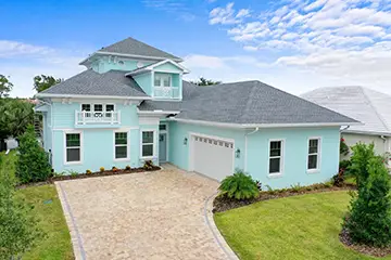 Front View - Luxury Canal Home by Stoughton and Duran